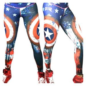 Fiber Captain America Tights